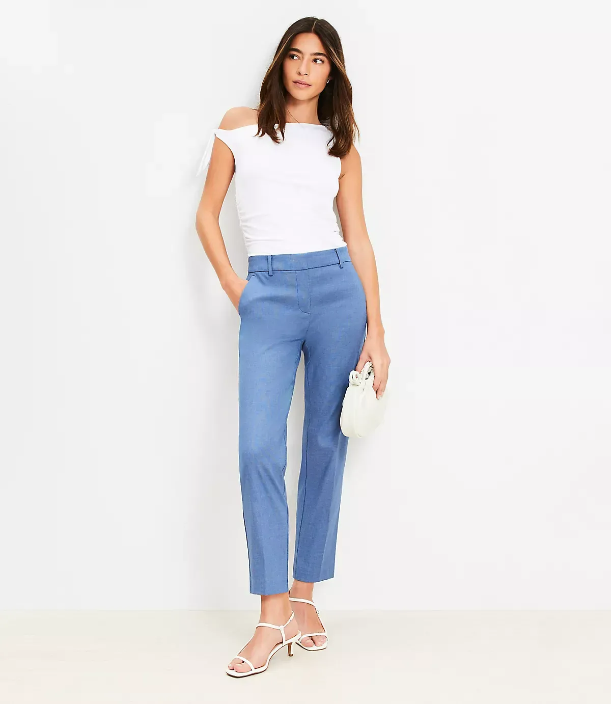 Petite Riviera Slim Pants in Texture
