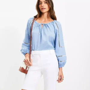 Riviera Bermuda Shorts in Doubleweave